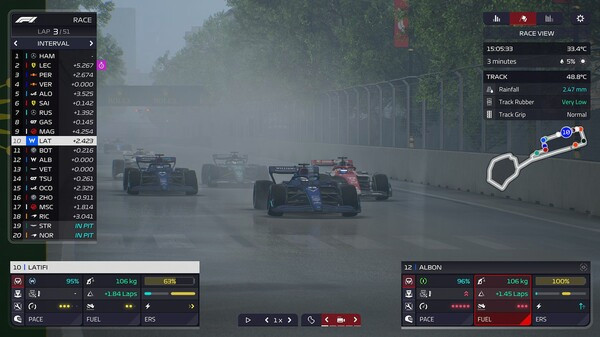 Игра F1 Manager 2022, скриншот