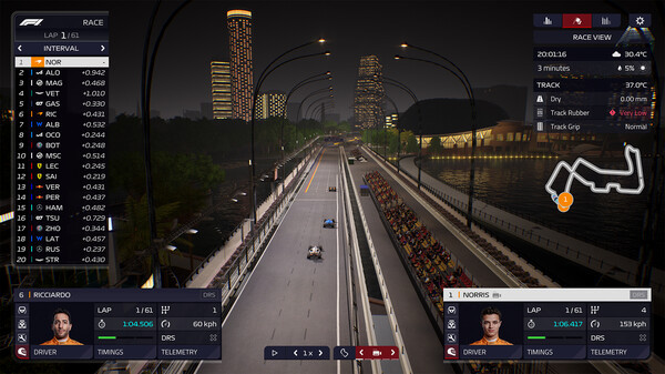 Игра F1 Manager 2022, скриншот