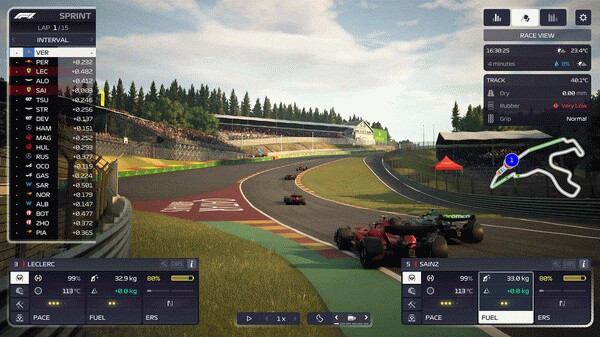 Игра F1 Manager 2023, скриншот