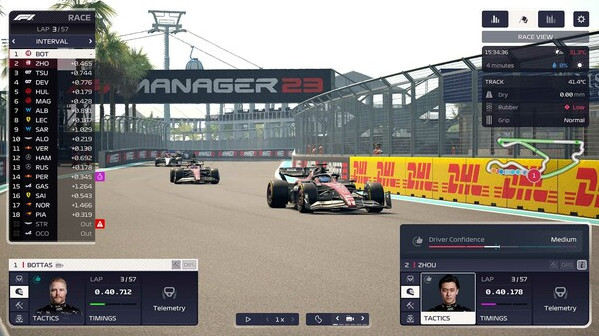 Игра F1 Manager 2023, скриншот