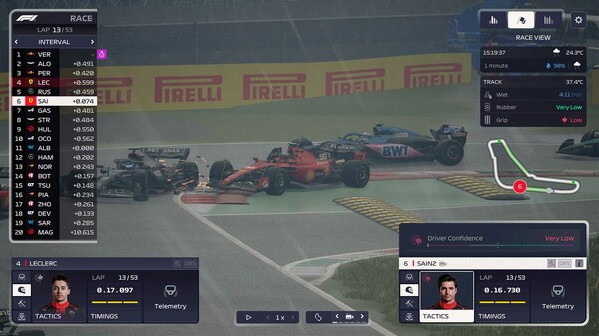 Игра F1 Manager 2023, скриншот