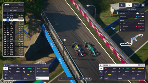 Игра F1 Manager 2024, скриншот