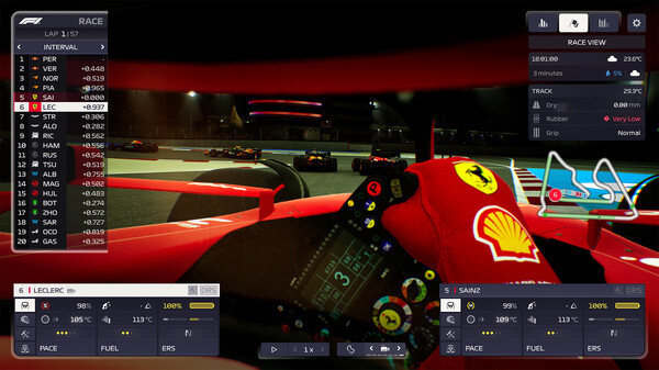 Игра F1 Manager 2024, скриншот