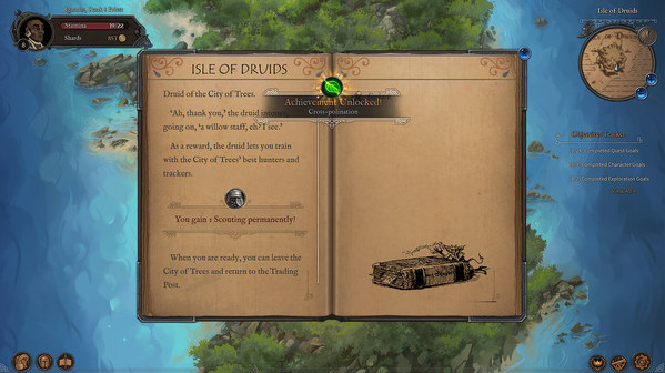 Игра Fabled Lands, скриншот