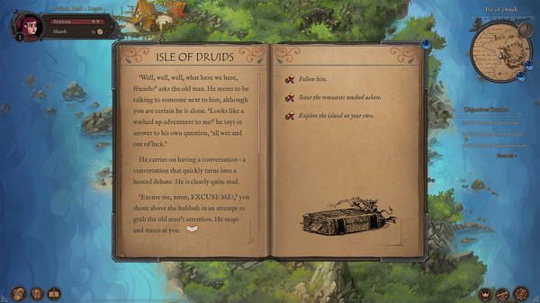 Игра Fabled Lands, скриншот