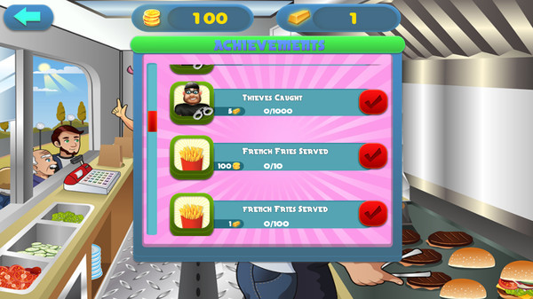 Игра Fabulous Food Truck, скриншот