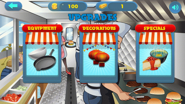 Игра Fabulous Food Truck, скриншот