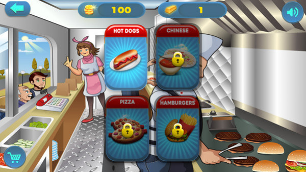 Игра Fabulous Food Truck, скриншот