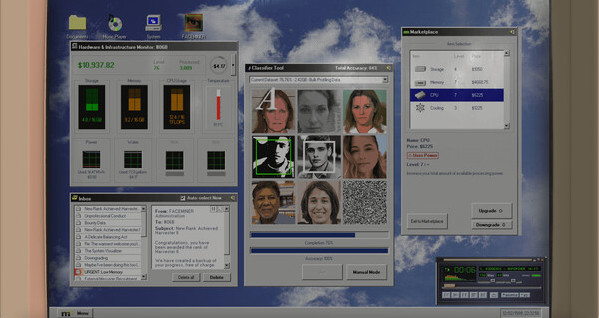 Игра FACEMINER, скриншот