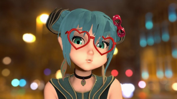Игра FaceRig, скриншот