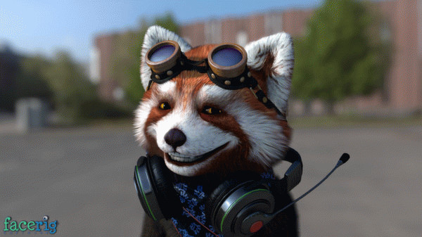 Игра FaceRig, скриншот