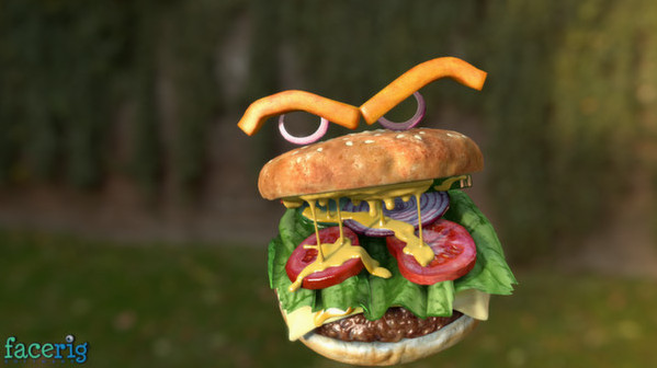 Игра FaceRig, скриншот