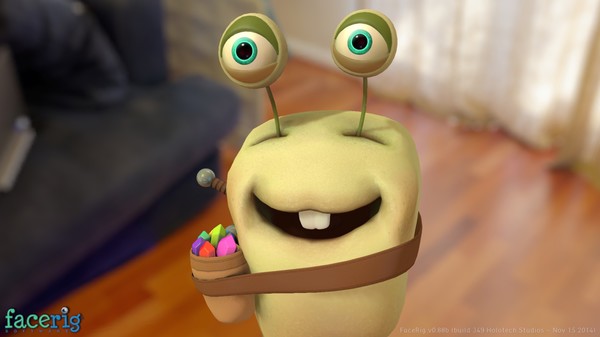 Игра FaceRig, скриншот