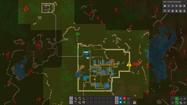 Игра Factorio, скриншот