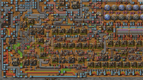 Игра Factorio, скриншот