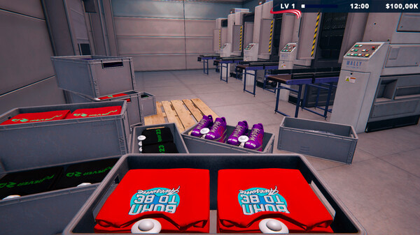Игра Factory Outlet Simulator, скриншот