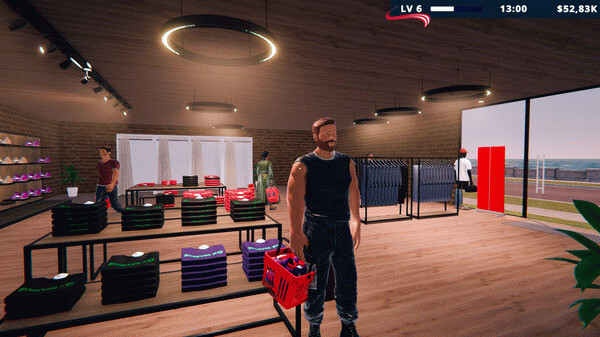 Игра Factory Outlet Simulator, скриншот