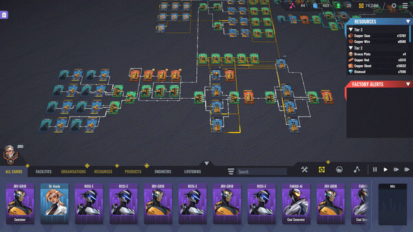 Игра Factory Planner, скриншот