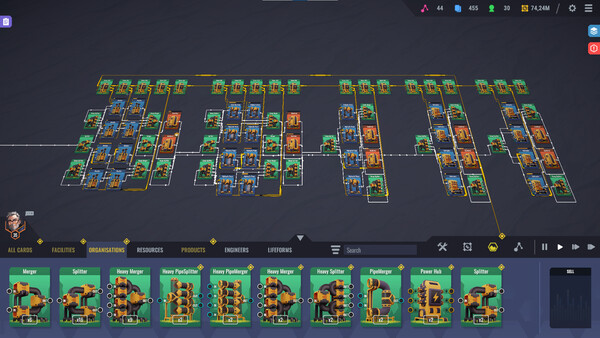 Игра Factory Planner, скриншот