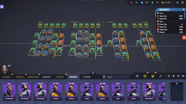 Игра Factory Planner, скриншот