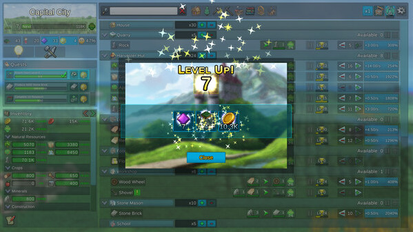 Игра Factory Town Idle, скриншот