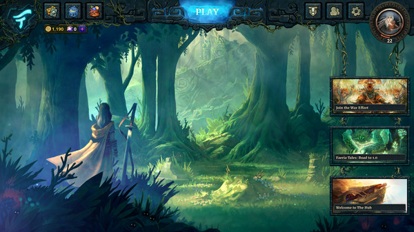 Игра Faeria, скриншот