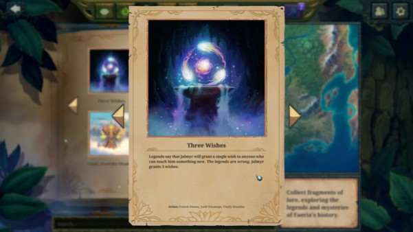 Игра Faeria, скриншот