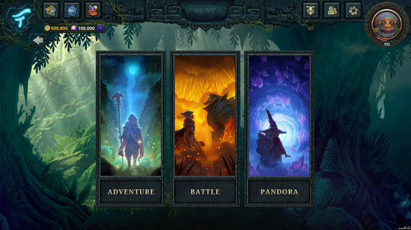 Игра Faeria, скриншот