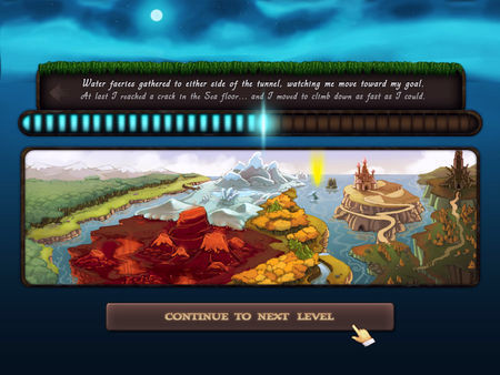 Игра Faerie Solitaire, скриншот