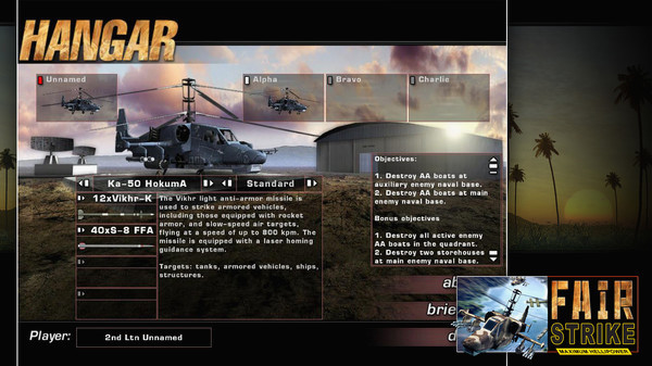 Игра Fair Strike, скриншот