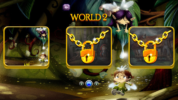 Игра Fairies Magical Jewel Match Quest, скриншот