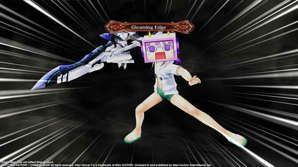 Игра Fairy Fencer F Advent Dark Force, скриншот