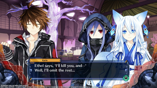 Игра Fairy Fencer F Advent Dark Force, скриншот