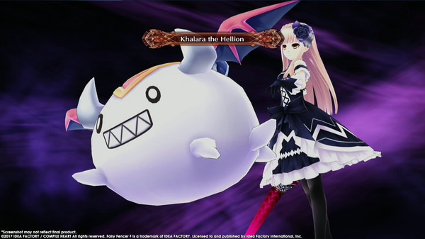 Игра Fairy Fencer F Advent Dark Force, скриншот