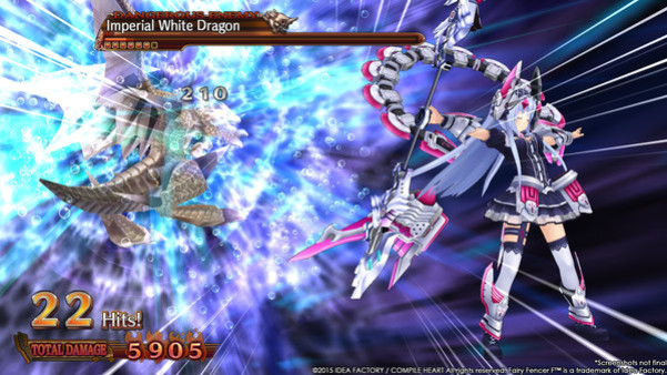 Игра Fairy Fencer F: Hot Springs Set, скриншот