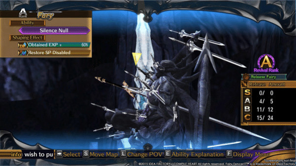 Игра Fairy Fencer F: Hot Springs Set, скриншот