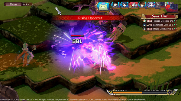 Игра Fairy Fencer F: Refrain Chord, скриншот