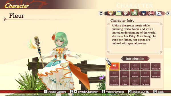 Игра Fairy Fencer F: Refrain Chord, скриншот
