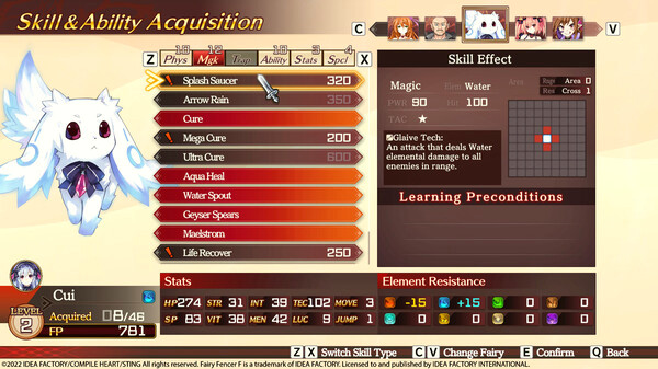Игра Fairy Fencer F: Refrain Chord, скриншот