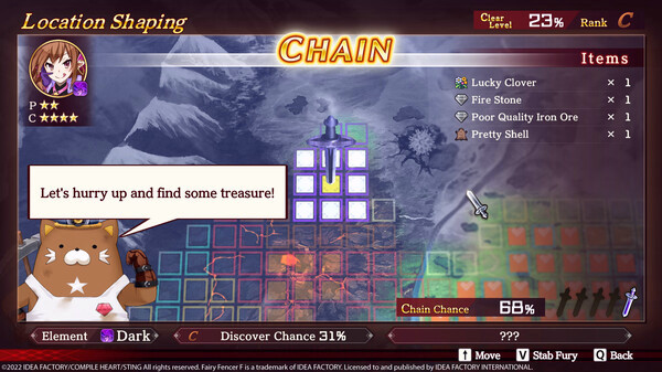 Игра Fairy Fencer F: Refrain Chord, скриншот