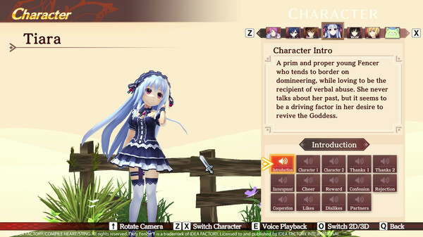 Игра Fairy Fencer F: Refrain Chord, скриншот