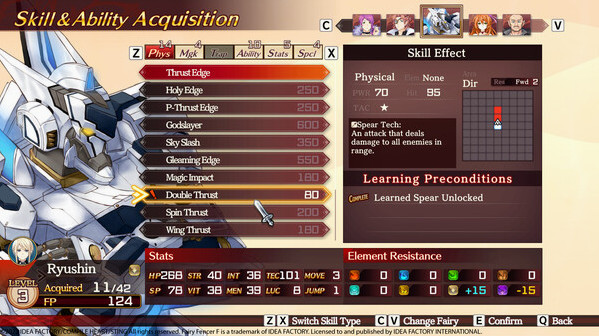 Игра Fairy Fencer F: Refrain Chord, скриншот
