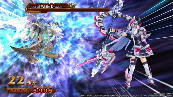 Игра Fairy Fencer F, скриншот