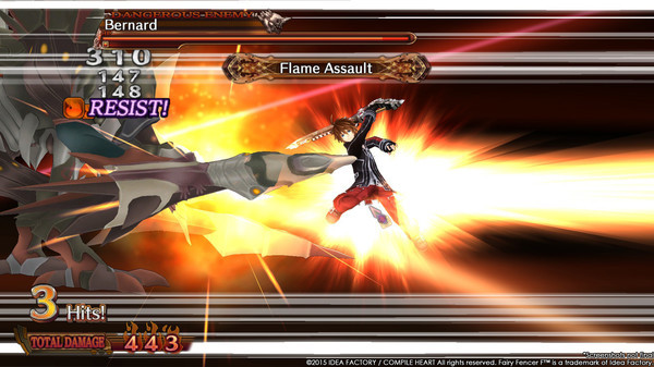 Игра Fairy Fencer F: Ultimate Armor Pack, скриншот