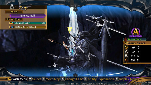 Игра Fairy Fencer F: Weapon Change Accessory Set, скриншот