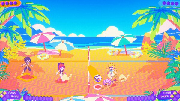 Игра FAIRY TAIL: Beach Volleyball Havoc, скриншот