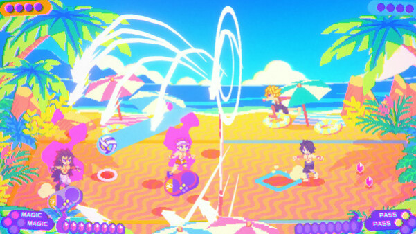Игра FAIRY TAIL: Beach Volleyball Havoc, скриншот