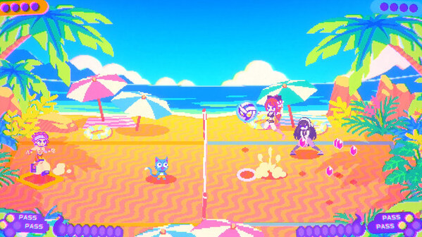 Игра FAIRY TAIL: Beach Volleyball Havoc, скриншот