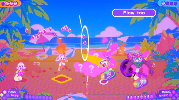 Игра FAIRY TAIL: Beach Volleyball Havoc, скриншот