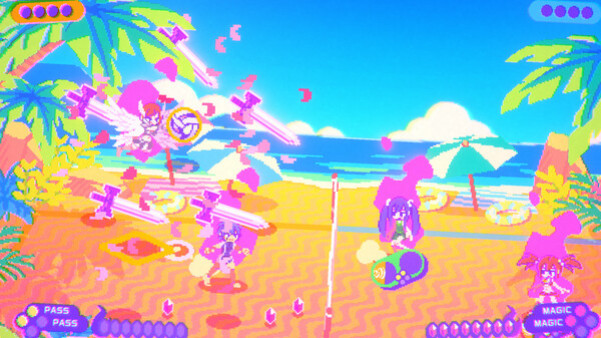 Игра FAIRY TAIL: Beach Volleyball Havoc, скриншот
